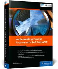 Implementing Central Finance with SAP S/4HANA