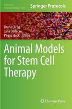 Animal Models for Stem Cell Therapy