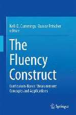 The Fluency Construct: Curriculum-Based Measurement Concepts and Applications