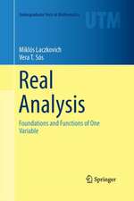 Real Analysis: Foundations and Functions of One Variable