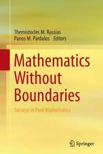 Mathematics Without Boundaries: Surveys in Pure Mathematics