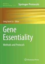 Gene Essentiality: Methods and Protocols