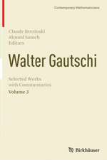 Walter Gautschi, Volume 3: Selected Works with Commentaries