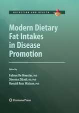 Modern Dietary Fat Intakes in Disease Promotion