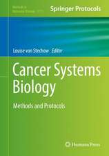 Cancer Systems Biology: Methods and Protocols