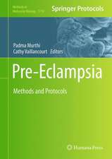 Preeclampsia: Methods and Protocols