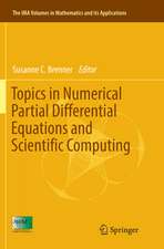 Topics in Numerical Partial Differential Equations and Scientific Computing