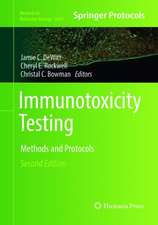 Immunotoxicity Testing: Methods and Protocols