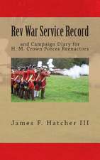 REV War Service Record