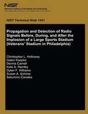 Propagation and Detection of Radio Signals Before, During and After the Implosion of a Large Sports Stadium (Veterans' Stadium in Philadelphia)