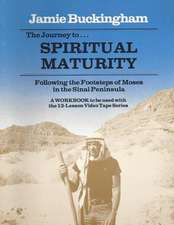 The Journey to Spiritual Maturity Workbook