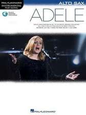 Adele - Instrumental Play-Along for Alto Sax (Book/Online Audio)