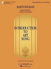 Introduction to Art Song for Baritone/Bass