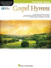 Gospel Hymns for Tenor Sax: Instrumental Play-Along