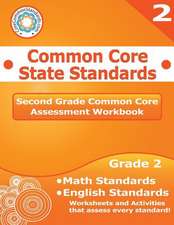 Second Grade Common Core Assessment Workbook