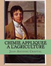 Chimie Appliquee A L'Agriculture