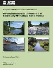 Nutrient Concentrations and Their Relations to the Biotic Integrity of Nonwadeable Rivers in Wisconsin