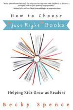 How to Choose Just Right Books