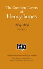 The Complete Letters of Henry James, 1884–1886: Volume 1