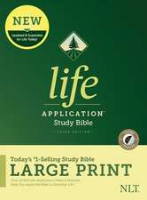 NLT Life Application Study Bible, Third Edition, Large Print (Hardcover, Indexed)