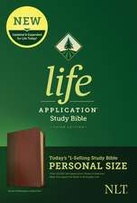 NLT Life Application Study Bible, Third Edition, Personal Size (Leatherlike, Brown/Tan)