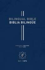 Bilingual Bible / Biblia Bilingüe Nlt/Ntv (Hardcover, Blue)