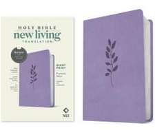 NLT Giant Print Premium Value Bible, Filament-Enabled Edition (Leatherlike, Lavender Vine)