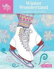 Hello Angel Winter Wonderland Coloring Collection