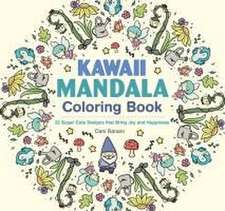 Kawaii Mandala Coloring Book