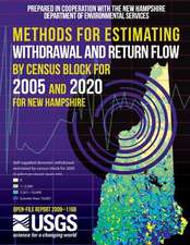 Methods for Estimating Withdrawal and Return Flow by Census Block for 2005 and 2020 for New Hampshire