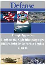 Strategic Aggression - Conditions That Could Trigger Aggressive Military Action by the People's Republic of China