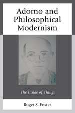 ADORNO AMP PHILOSOPHICAL MODERNIPB