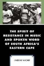 Michie, L: Spirit of Resistance in Music and Spoken Word of