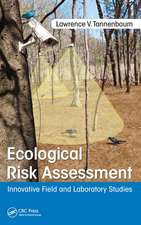 Ecological Risk Assessment: Innovative Field and Laboratory Studies