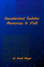 Hexadecimal Sudoku