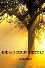 Indian Script History