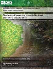 Simulation of Streamflow in the McTier Creek Watershed, South Carolina