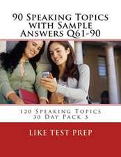 90 Speaking Topics with Sample Answers Q61-90