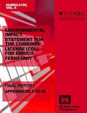 Environmental Impact Statement for the Combined License (Col) for Enrico Fermi Unit 3