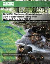 Topmodel Simulations of Streamflow and Depth to Water Table in Fishing Brook Watershed, New York, 2007?09