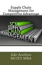 Supply Chain Management for Competitive Advantage