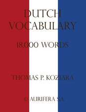 Dutch Vocabulary