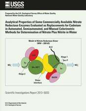 Analytical Properties of Some Commercially Available Nitrate Reductase Enzymes Evaluated as Replacements for Cadmium in Automated, Semiautomated, and