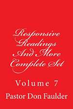 Responsive Readings and More