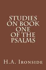 Studies on Book One of the Psalms