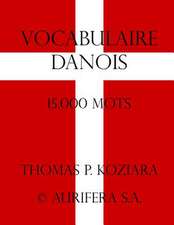 Vocabulaire Danois