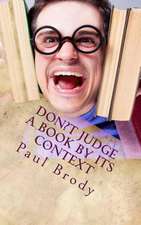 Don?t Judge a Book by Its Context