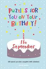 Puzzles for You on Your Birthday - 11th September