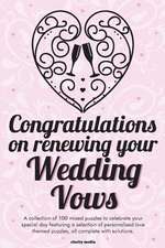 Congratulations on Renewing Your Wedding Vows Puzzle Book