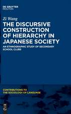 The Discursive Construction of Hierarchy in Japanese Society